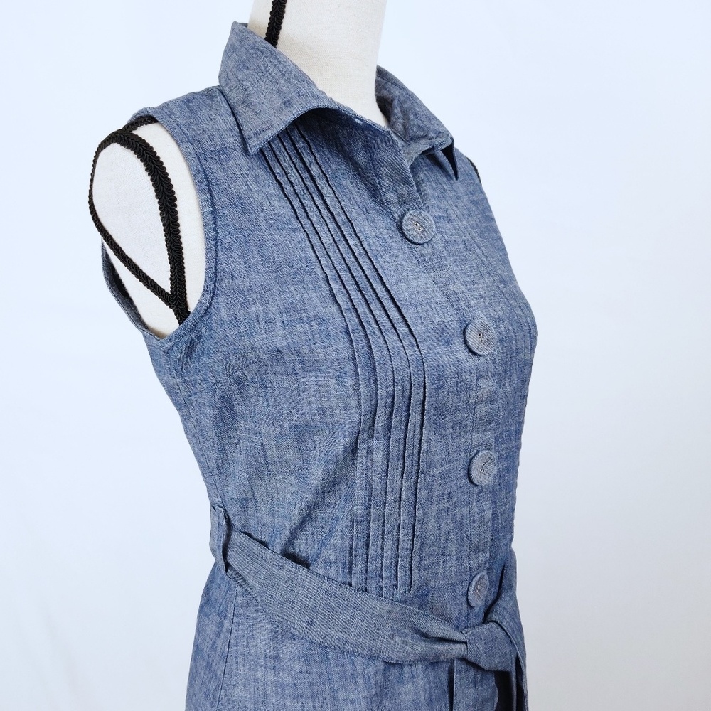 Mode Connection Chambray Dress - Picture 3 of 4